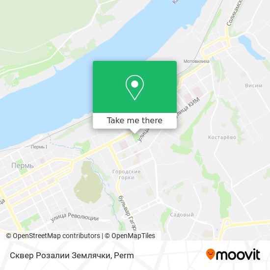 Сквер Розалии Землячки map