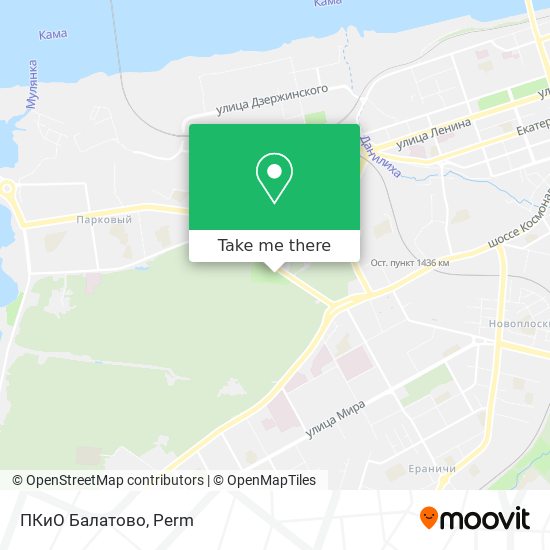 ПКиО Балатово map
