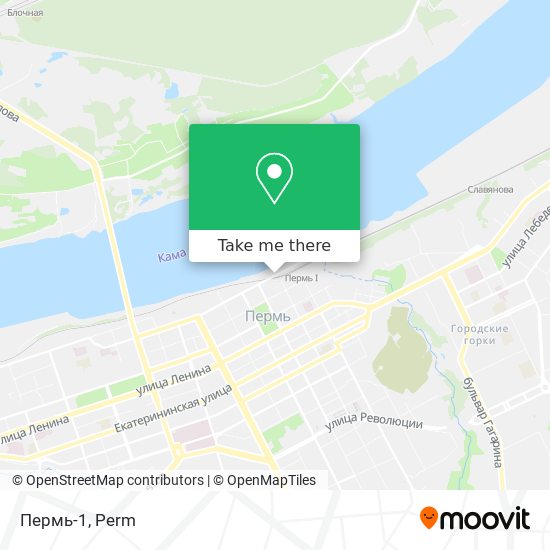 Пермь-1 map