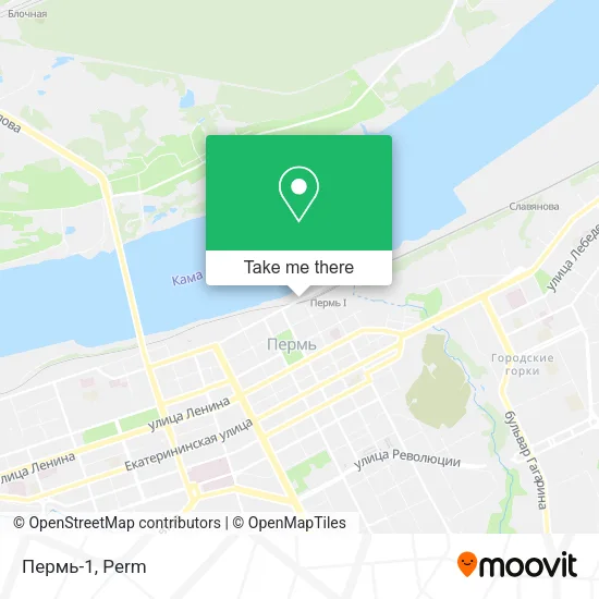 Пермь-1 map