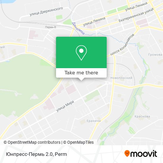 Юнпресс-Пермь 2.0 map