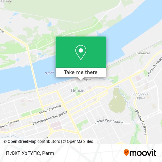 ПИЖТ УрГУПС map