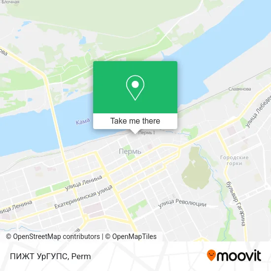 ПИЖТ УрГУПС map