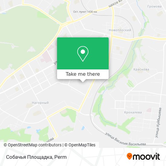 Собачья Площадка map