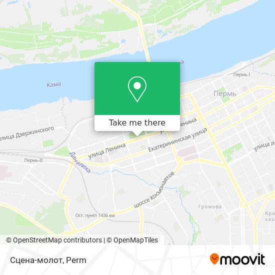 Сцена-молот map