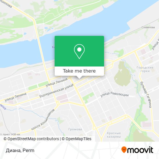 Диана map