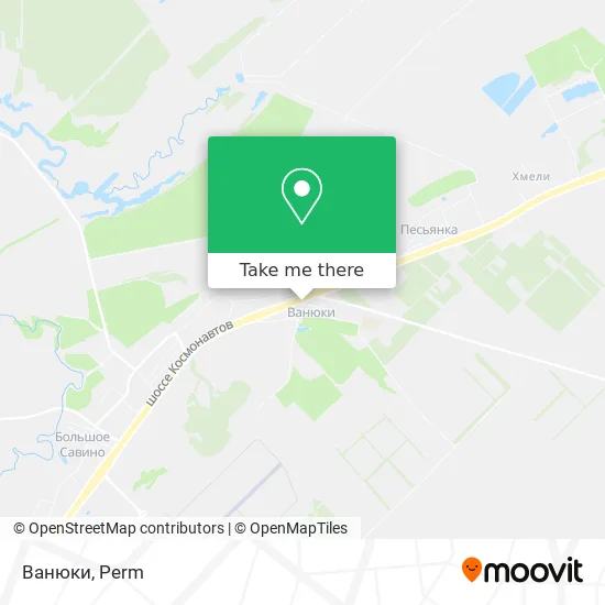 Ванюки map
