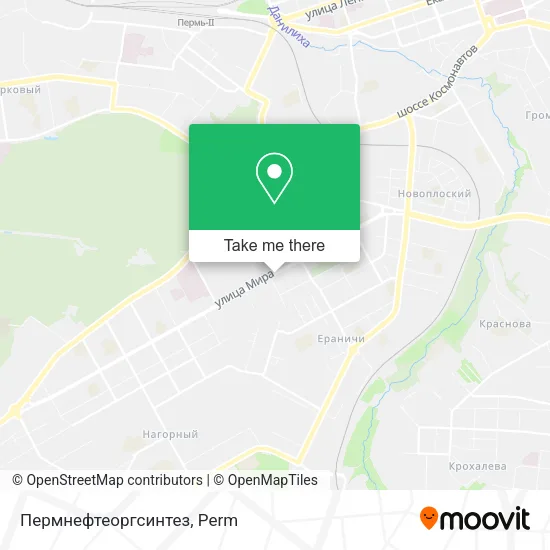 Пермнефтеоргсинтез map
