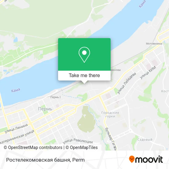 Ростелекомовская башня map
