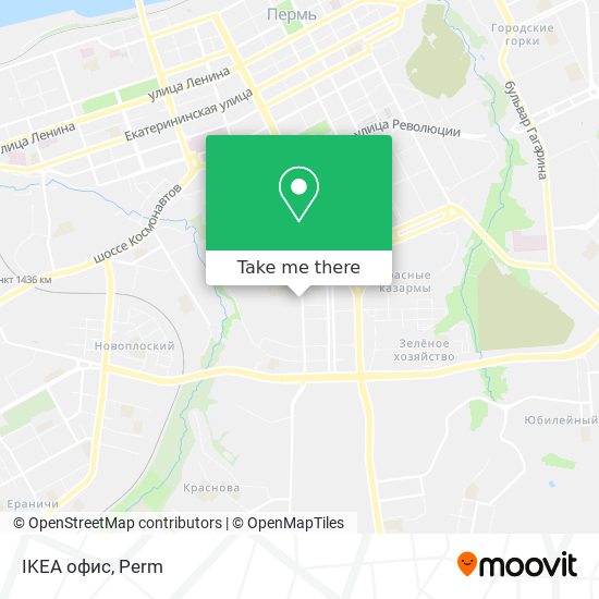 IKEA офис map