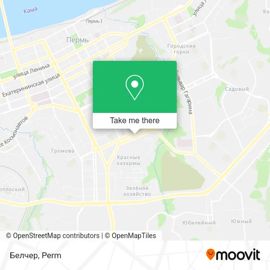 Белчер map