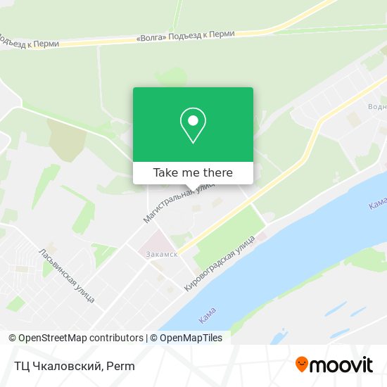 ТЦ Чкаловский map