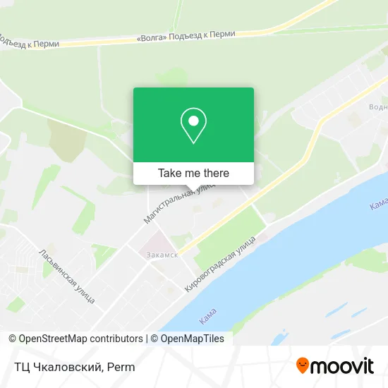 ТЦ Чкаловский map