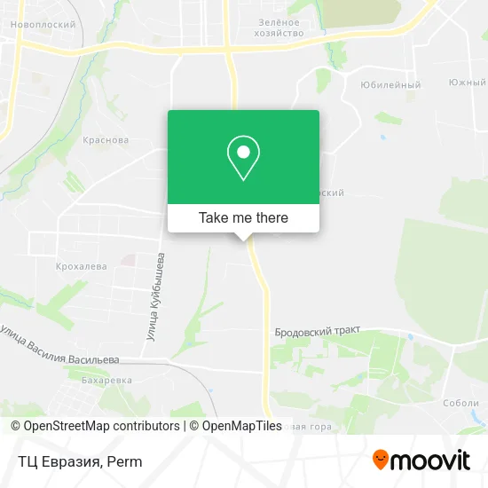 ТЦ  Евразия map