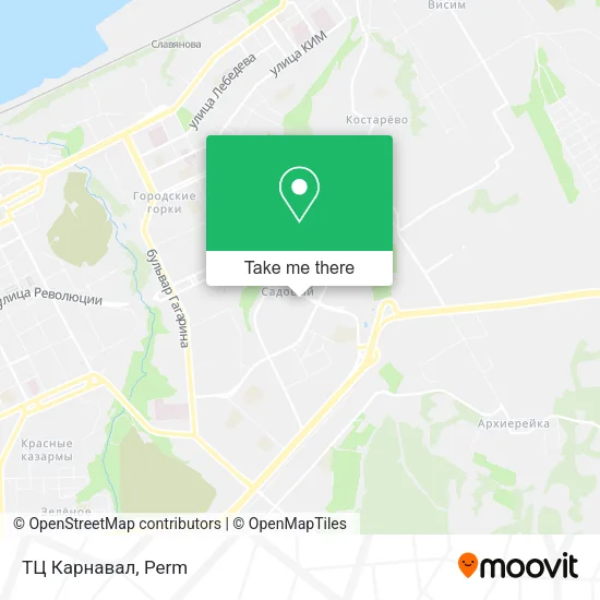 ТЦ  Карнавал map