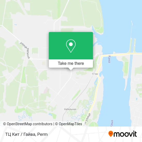 ТЦ  Кит  / Гайва map