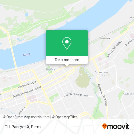 ТЦ  Разгуляй map