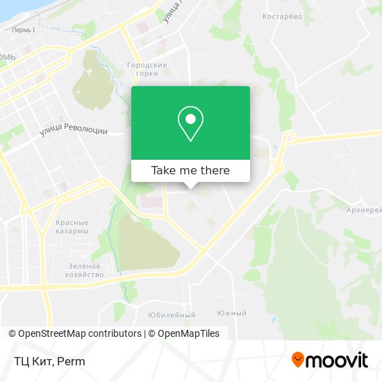 ТЦ  Кит map