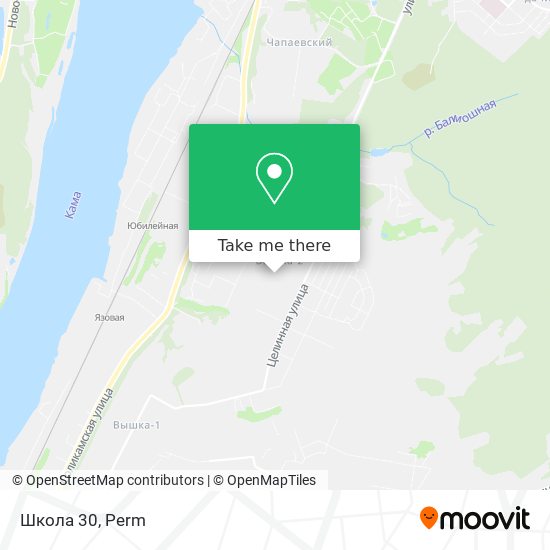 Школа 30 map