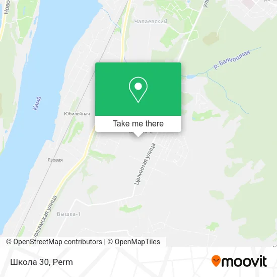 Школа 30 map