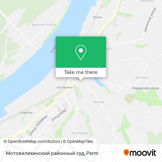 Мотовилихинский районный суд map