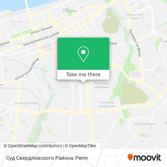 Суд Свердловского Района map