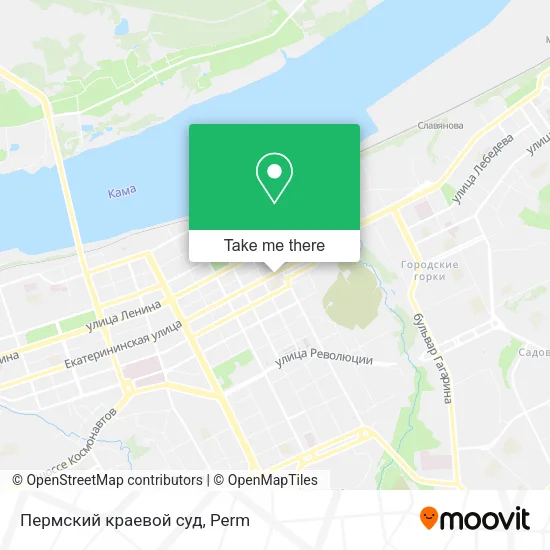 Пермский краевой суд map