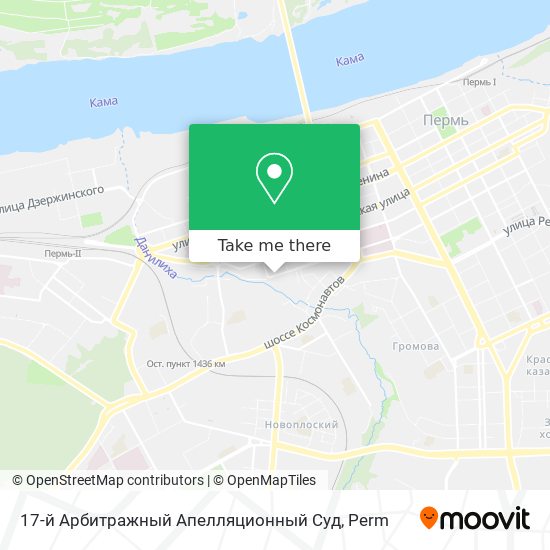 17-й Арбитражный Апелляционный Суд map