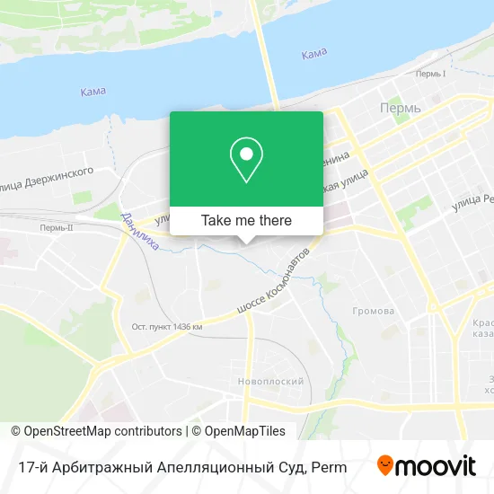 17-й Арбитражный Апелляционный Суд map