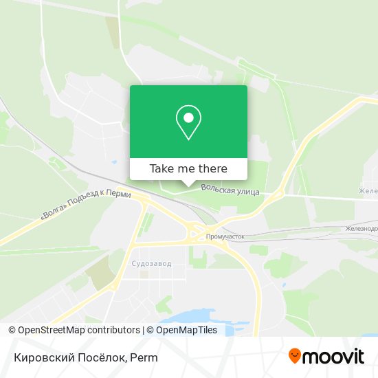 Кировский Посёлок map