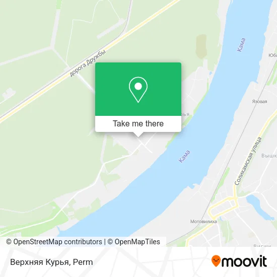 Верхняя Курья map