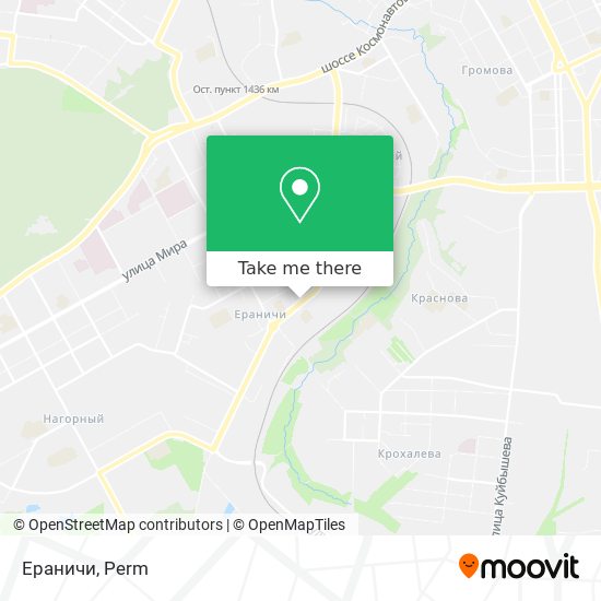Ераничи map