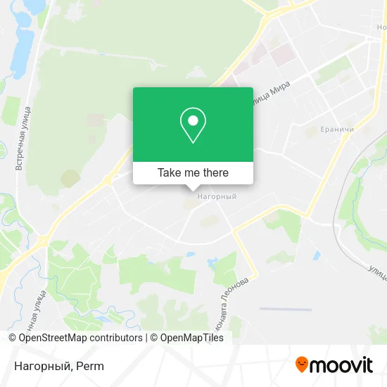 Нагорный map