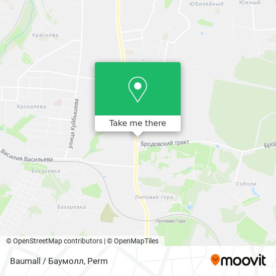 Baumall / Баумолл map
