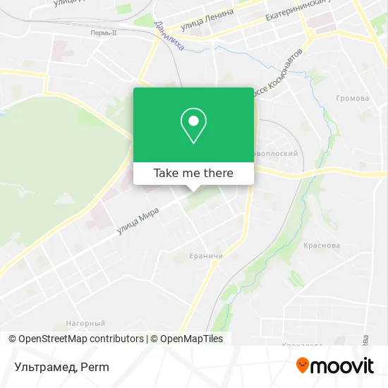 Ультрамед map
