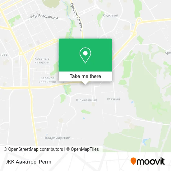 ЖК  Авиатор map