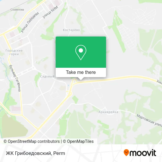 ЖК Грибоедовский map