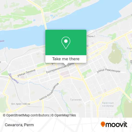 Синагога map