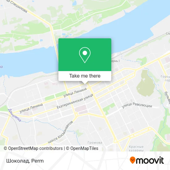 Шоколад map