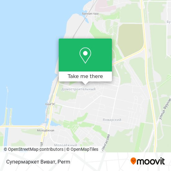 Супермаркет  Виват map