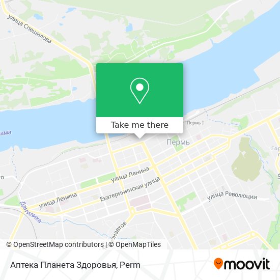 Аптека Планета Здоровья map