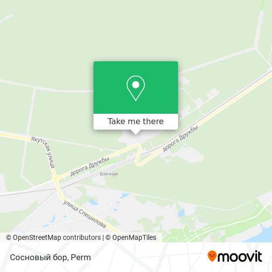Сосновый бор map