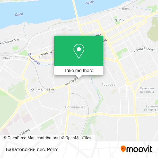 Балатовский лес map