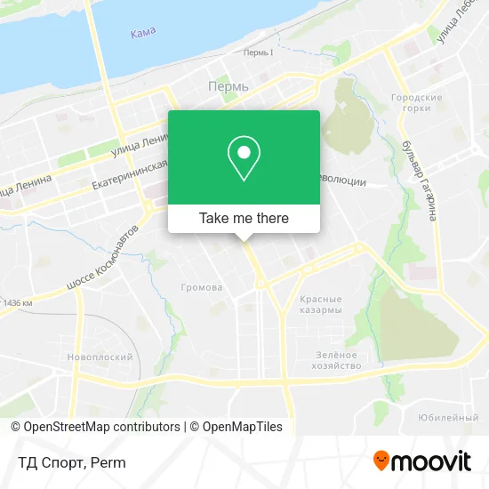 ТД  Спорт map