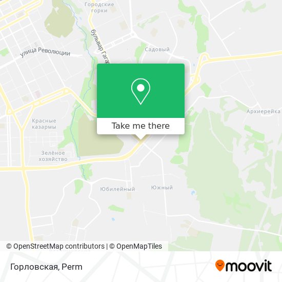 Горловская map