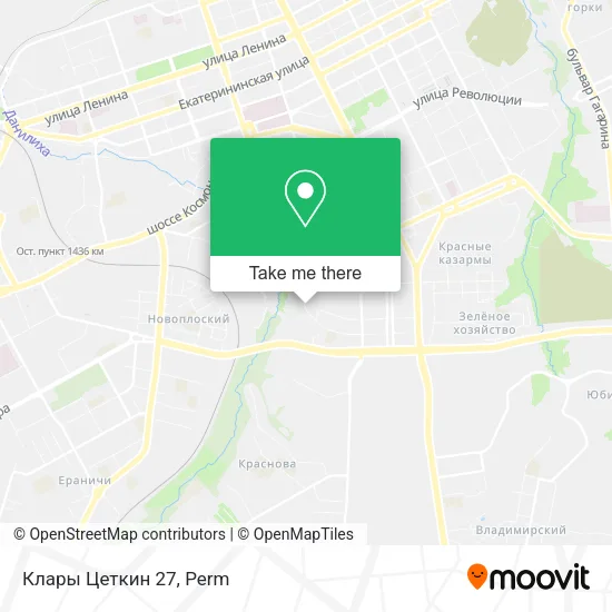Клары Цеткин 27 map