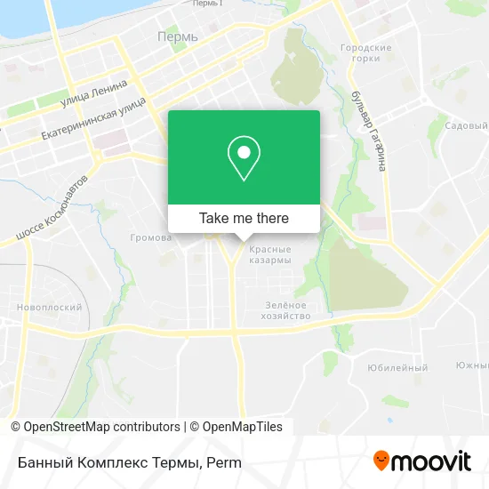 Банный Комплекс  Термы map