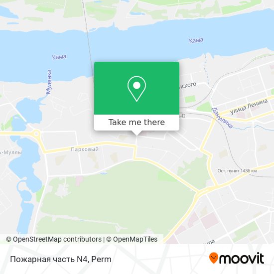 Пожарная часть N4 map