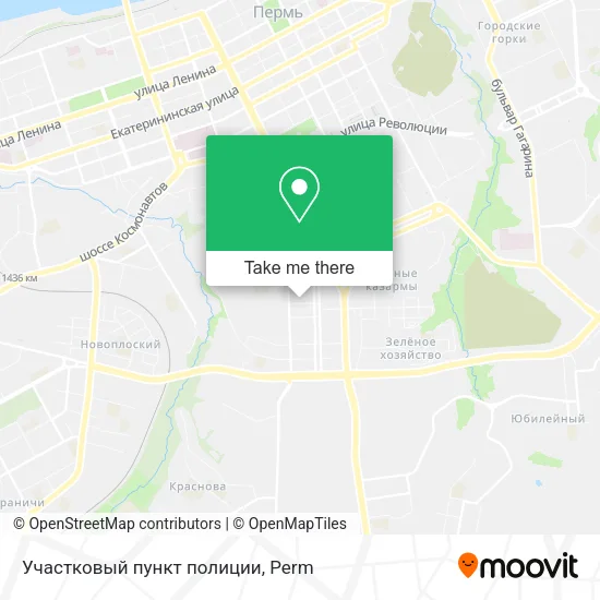 Участковый пункт полиции map