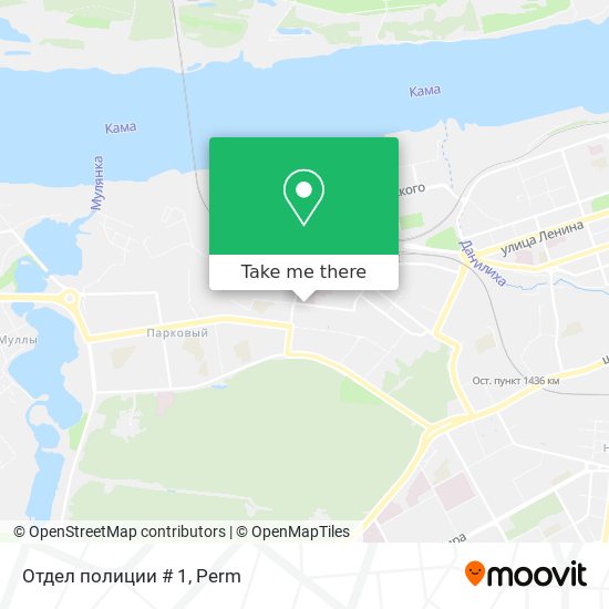 Отдел полиции # 1 map